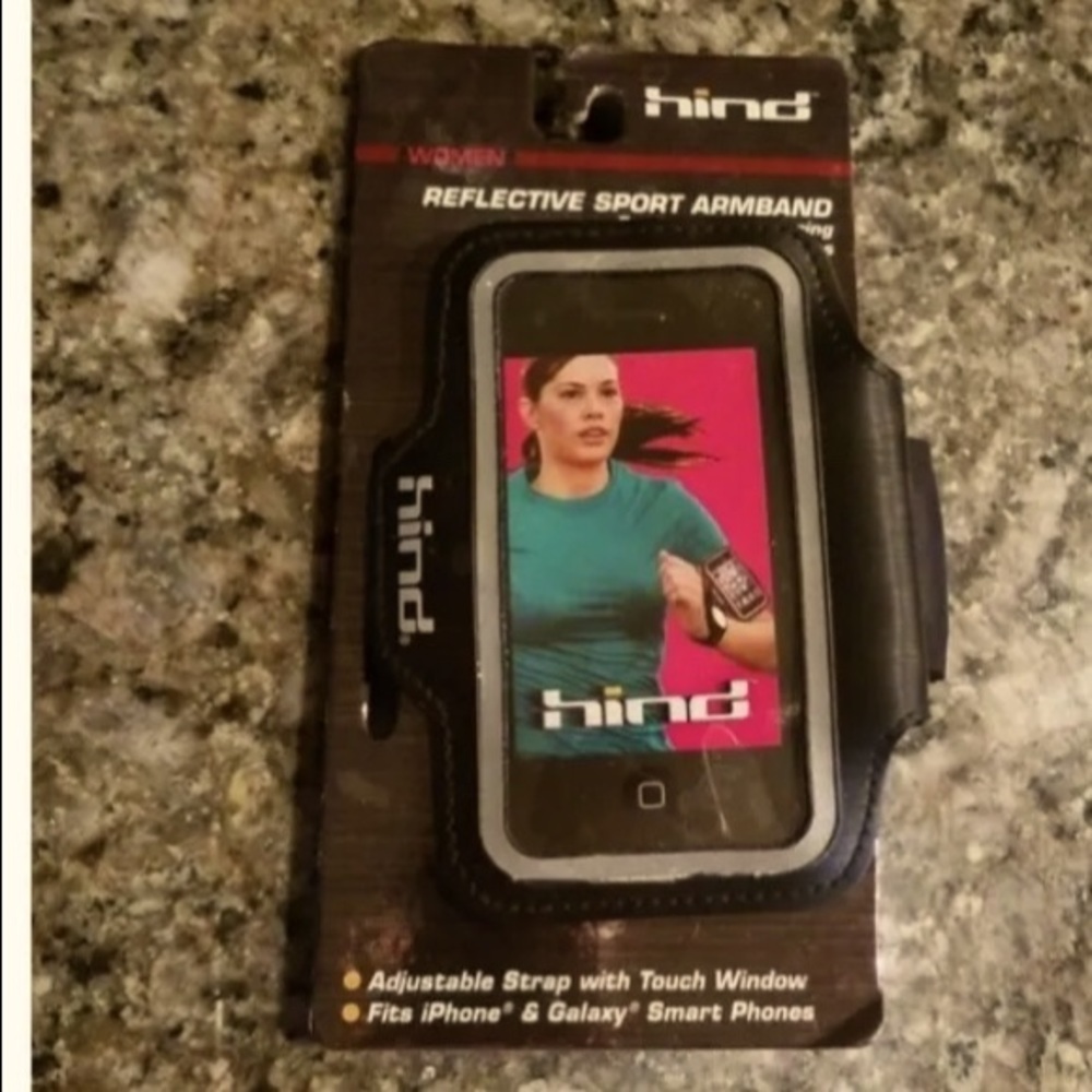 *3/$20* HIND REFLECTIVE SPORT ARMBAND. FITS IPHONE & GALAXY SMART PHONES.